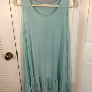 Tank Top T-Shirt Dress